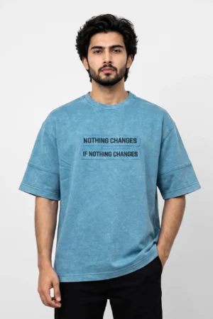 Nothing Changes Drop Shoulder T-Shirt