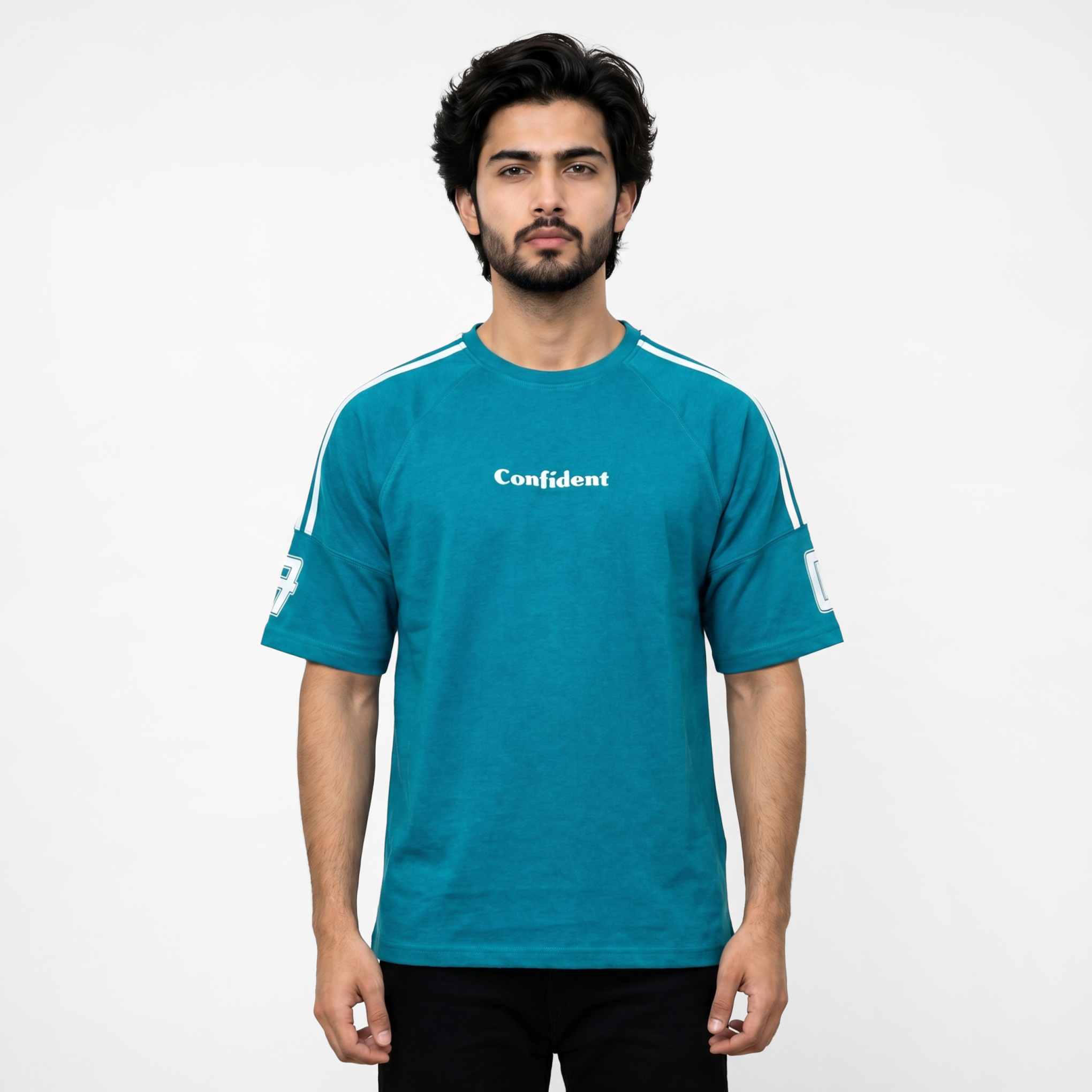 Confident Drop Shoulder T-Shirt - Image 5