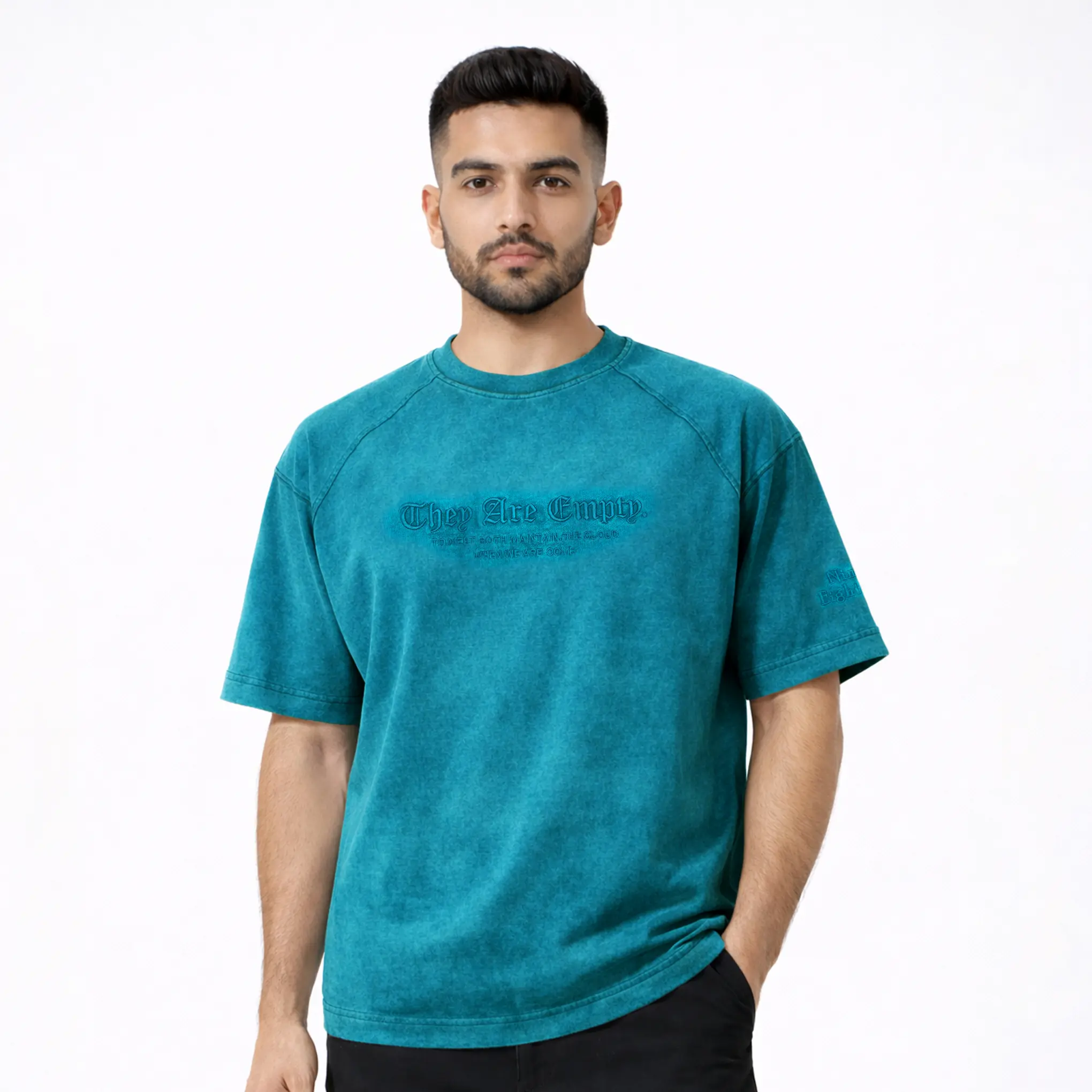 Acid Wash They are empty Drop Shoulder - Image 2
