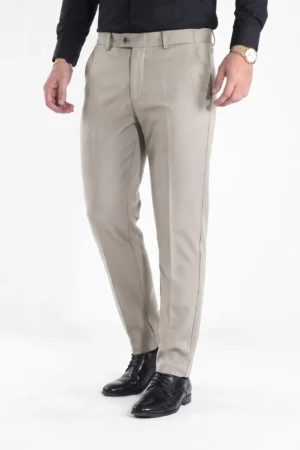 Stone Gray Formal Pants