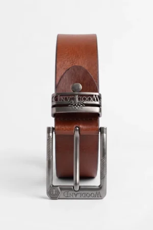 Premium Genuine Leather Belt – Brown